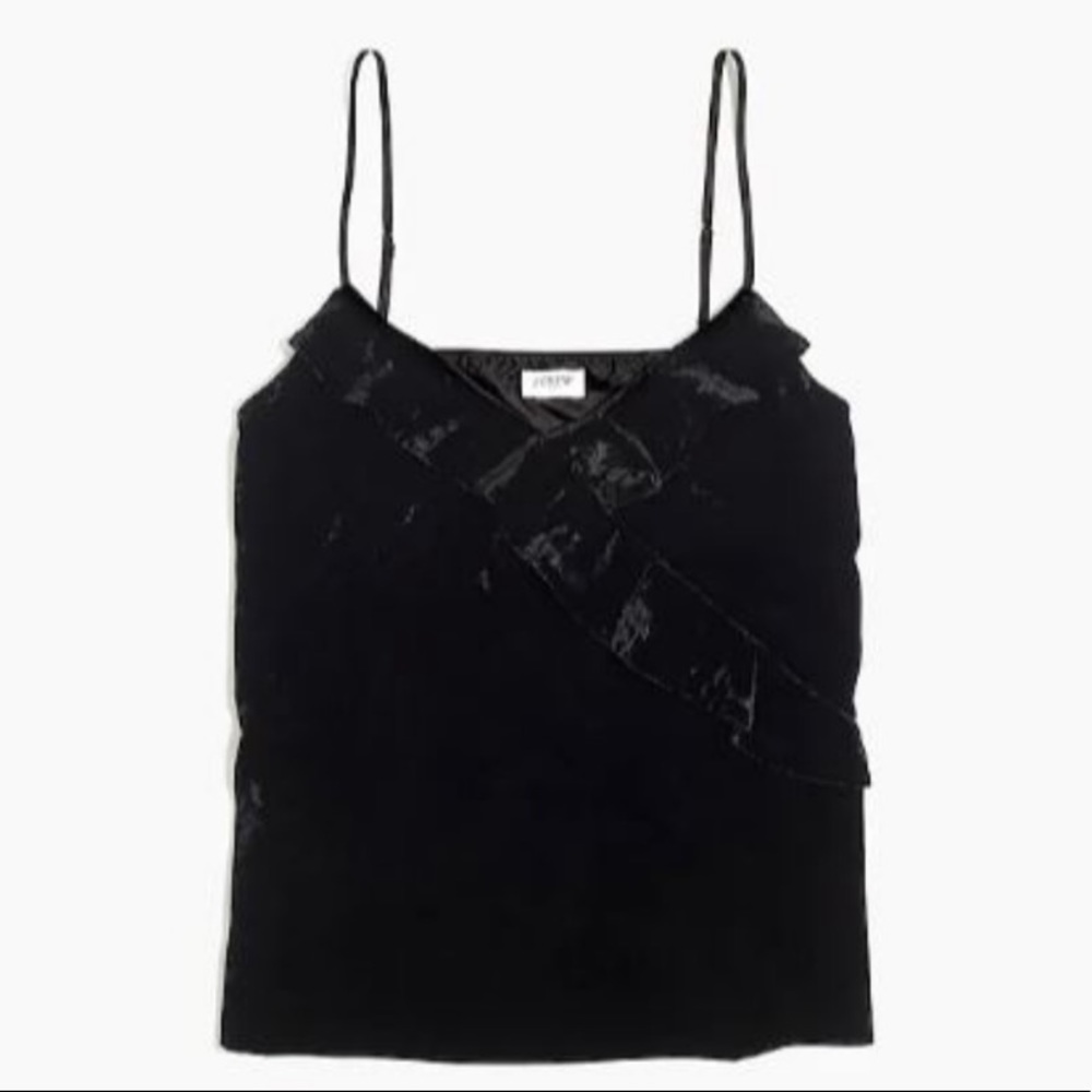NWT Jcrew velvet cami